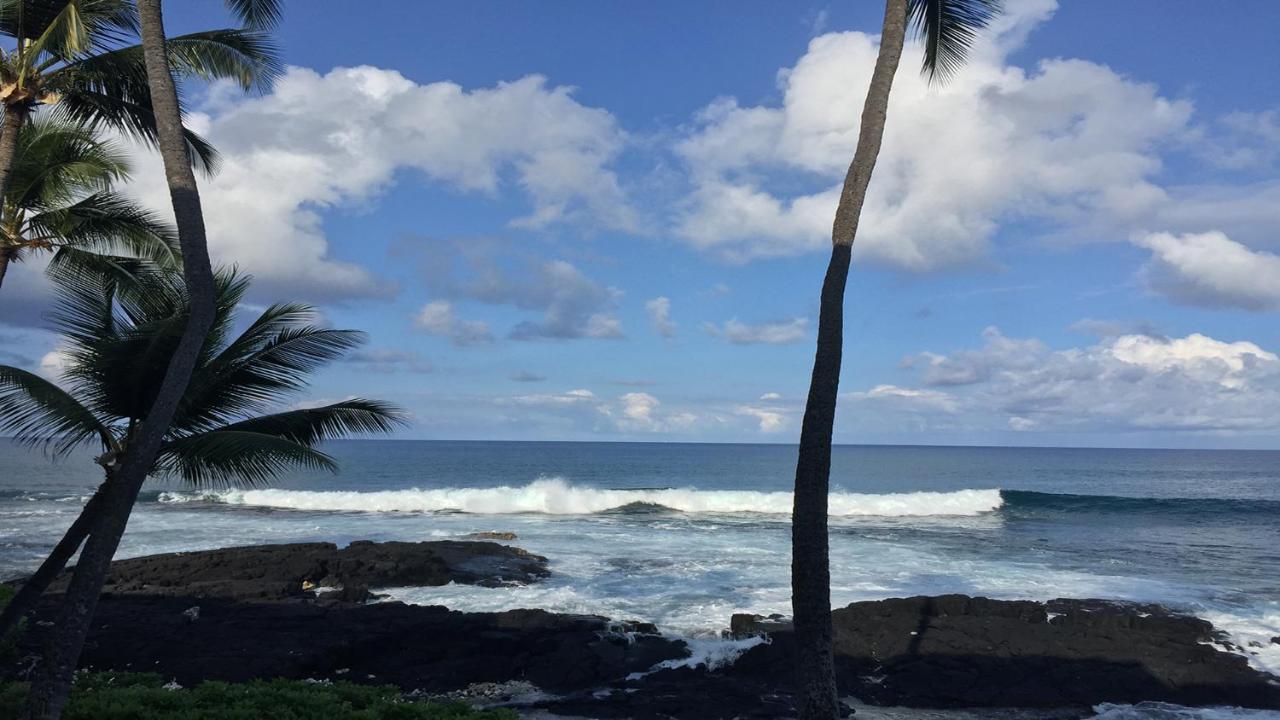 Oceanfront-Incredible Views, Surf Break & Romantic Sunsets At Bali Kai 223 凯路亚-科纳 外观 照片